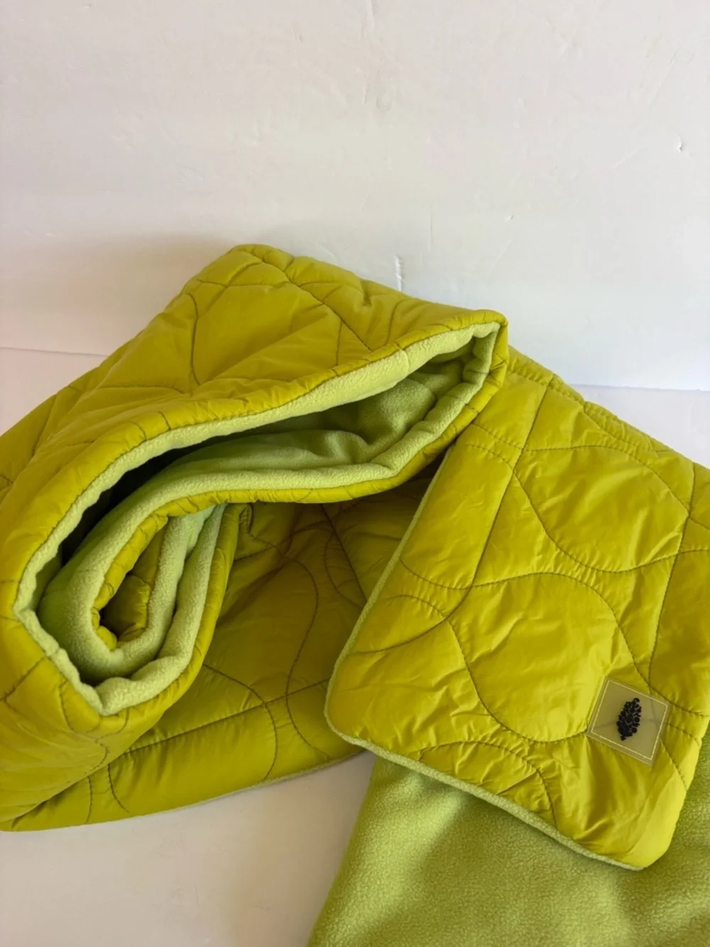 NWOT Free People FP Movement Fleece-Lined Hood Scarf